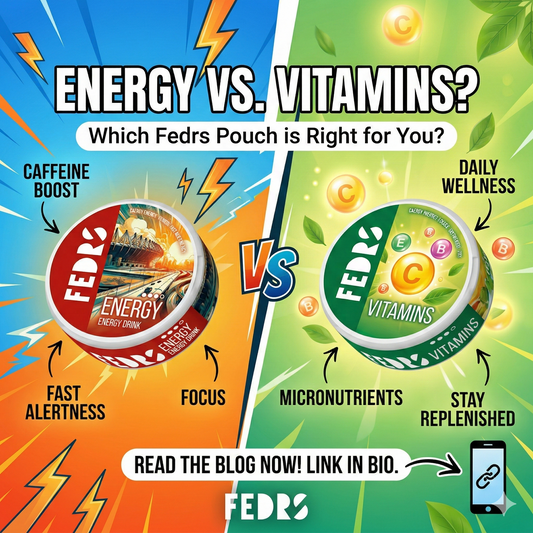 Fedrs Energy Pouches: Your Ultimate Guide to a Cleaner Caffeine Boost